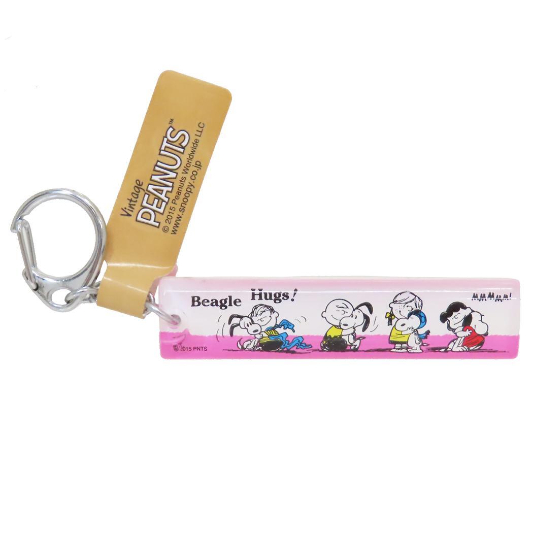 スヌーピー キーリング アクリルスティックキーホルダー 大 ヴィンテージ フレンズ ピーナッツ 牛久保工芸社 アクリルキーホルダー拍卖