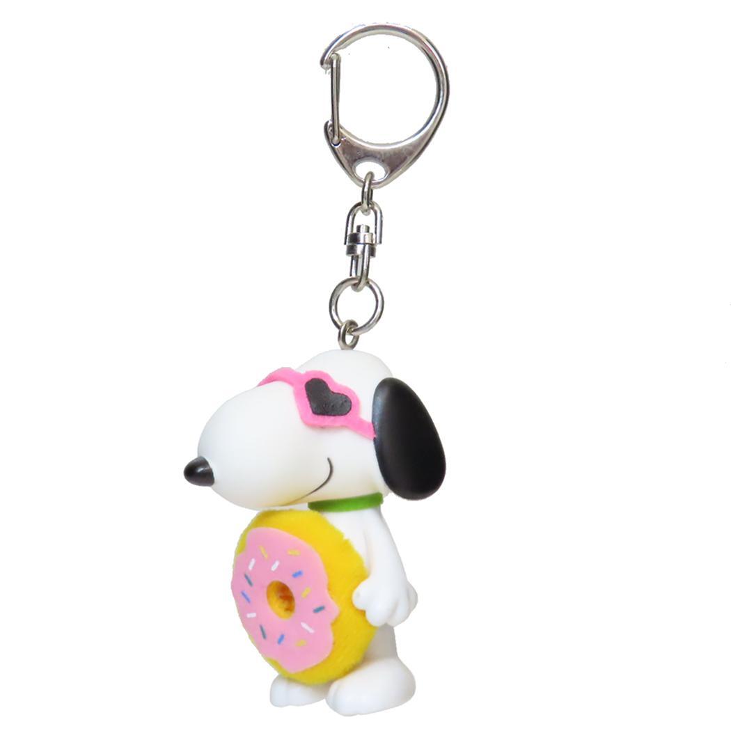 スヌーピー キーリング コスチュームキーチェーン スイーツシリーズ ドーナツ ピーナッツ 牛久保工芸社 マスコットキーホルダー キ拍卖