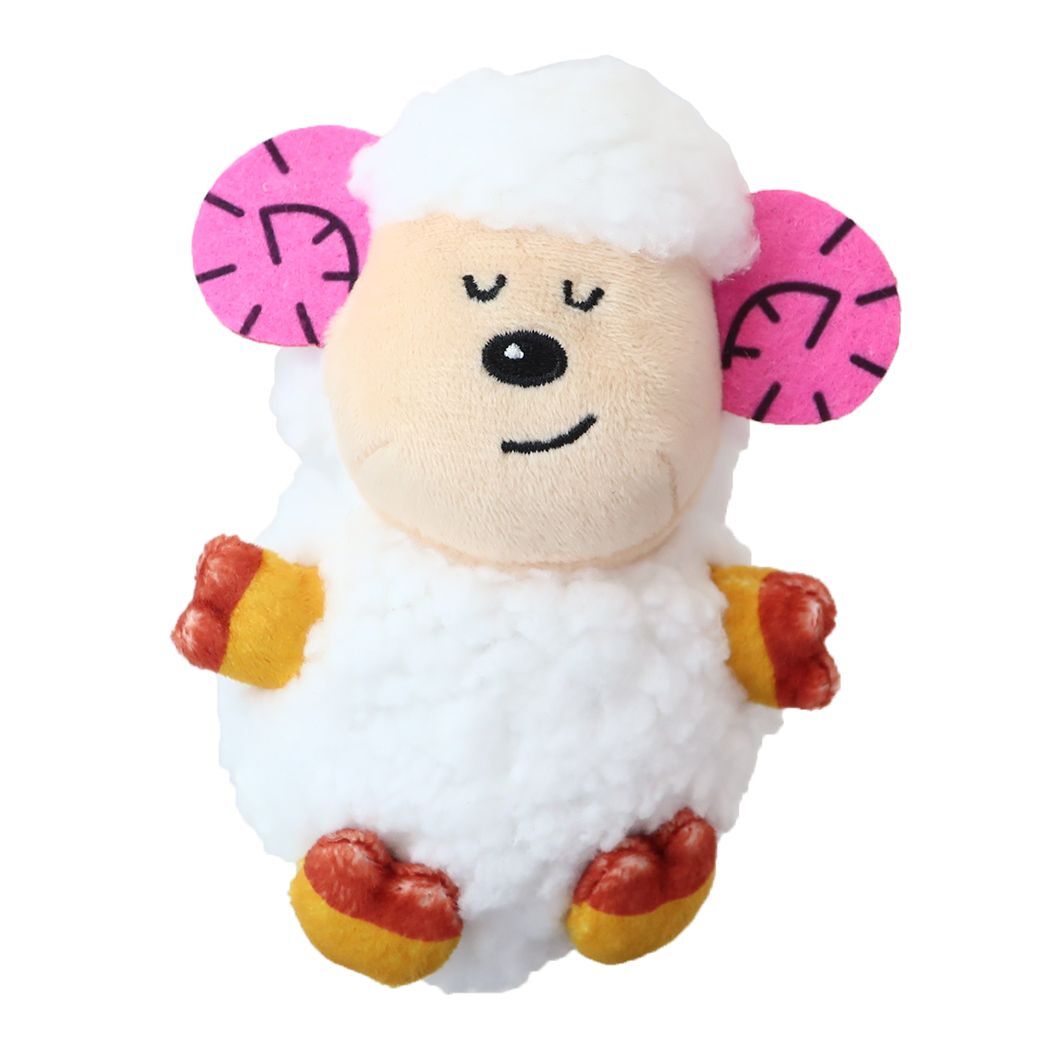 たべっ子どうぶつ キャラクター マスコット スヤスヤお手玉マスコット ひつじ ギンビス拍卖