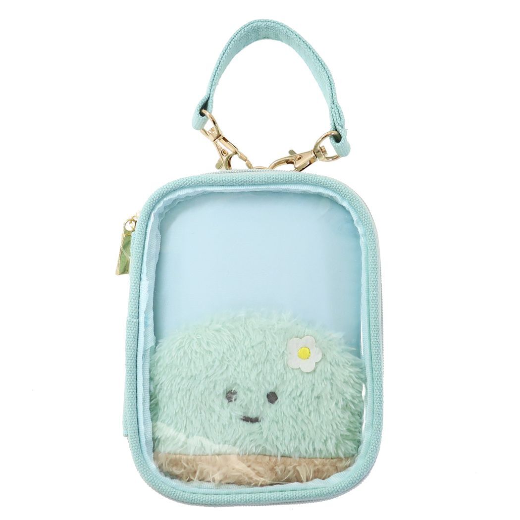 クリアポーチ ほっこりモコモカ アクスタケース さぼてんちゃん クリアケース拍卖