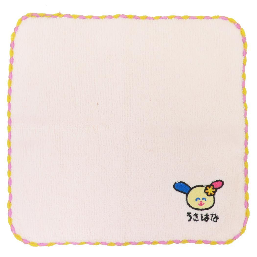 ウサハナ ミニタオル ワンポイント刺繍ハンカチタオル うさはな サンリオ オクタニ 汗拭きタオル キャラクター グッズ拍卖