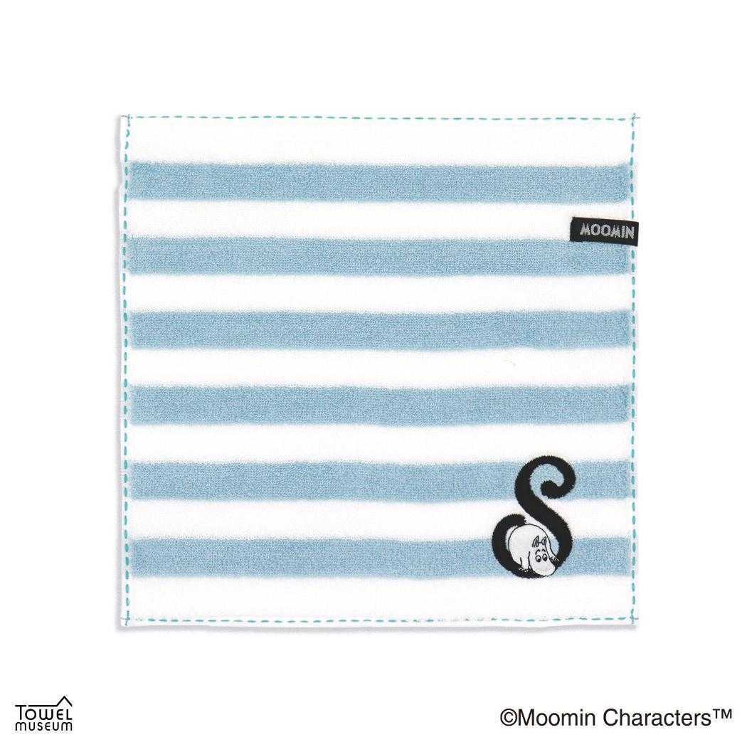 ムーミン ミニタオル フルフィーコットン ハンカチタオル イニシャルステッチ S 北欧 タオル美術館 プレゼント かわいい キャラ拍卖