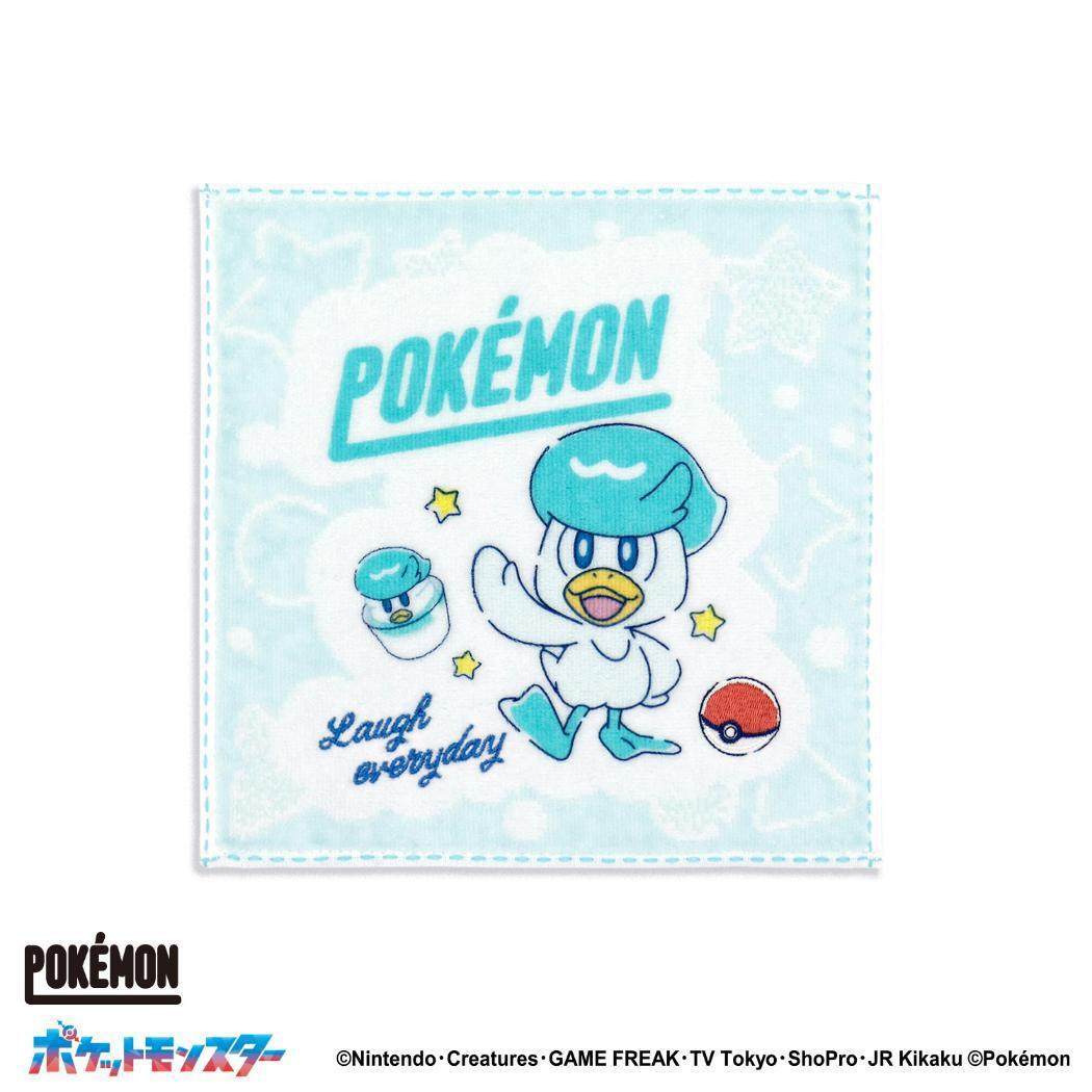 ポケットモンスター ミニタオル タオルハンカチ ユアチョイス クワッス ブルー ポケモン タオル美術館 プレゼント かわいい キャ拍卖