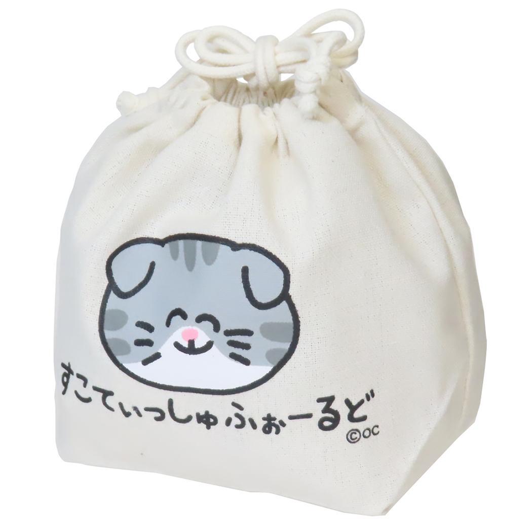 おえかきさん 巾着袋 マチ付ききんちゃくポーチ すこてぃっしゅふぉーるどさん オクタニ 新学期準備雑貨 小物入れ おもしろ雑貨 グ拍卖
