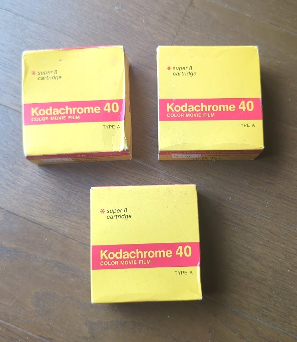 【未開封】コダック コダクローム40 Kodachrome SUPER8 8mmフィルム拍卖