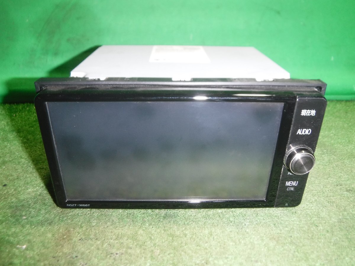 【B】カーナビ トヨタ純正 08605-00A50 139001-6250P131 NSZT-W66T ※ジャンク 動作未確認 本体のみ拍卖