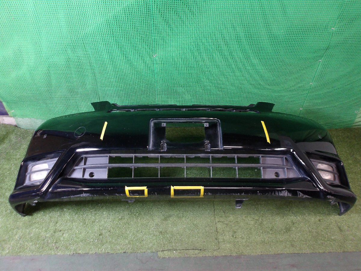 《個人宅発送不可》◇◇トヨタ ヴェルファイア ANH20W 純正 フロントバンパー ソナー付き フォグ付 52119-58250 ブラック◇◇拍卖
