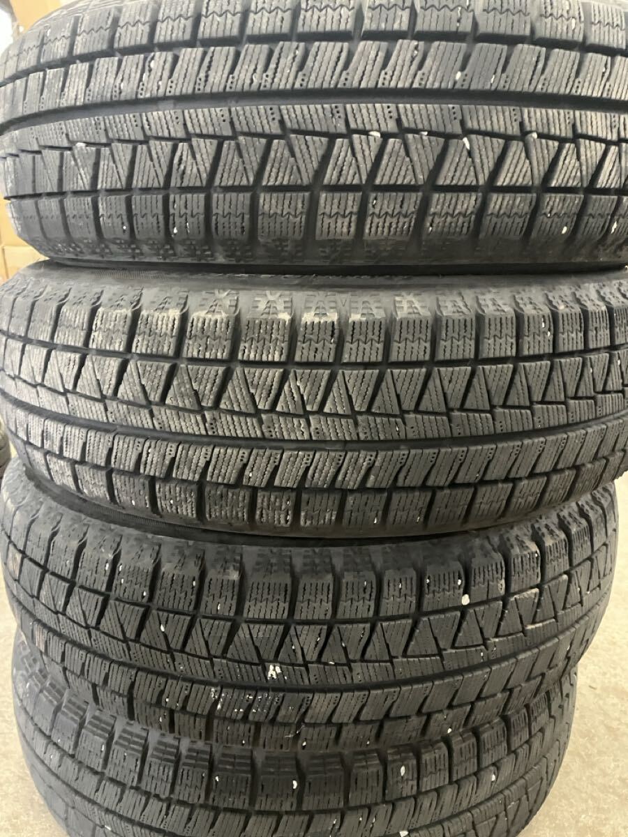 中古 ブリジストン冬タイヤセット 21年 7部山 アイスパートナー2 155/65/14 い拍卖