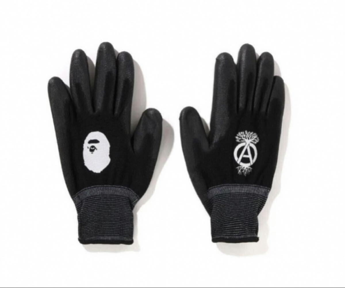 新品未開封 NEIGHBORHOOD ネイバーフッド グローブ 22AW A BATHING APE SRL 軍手 エイプ拍卖