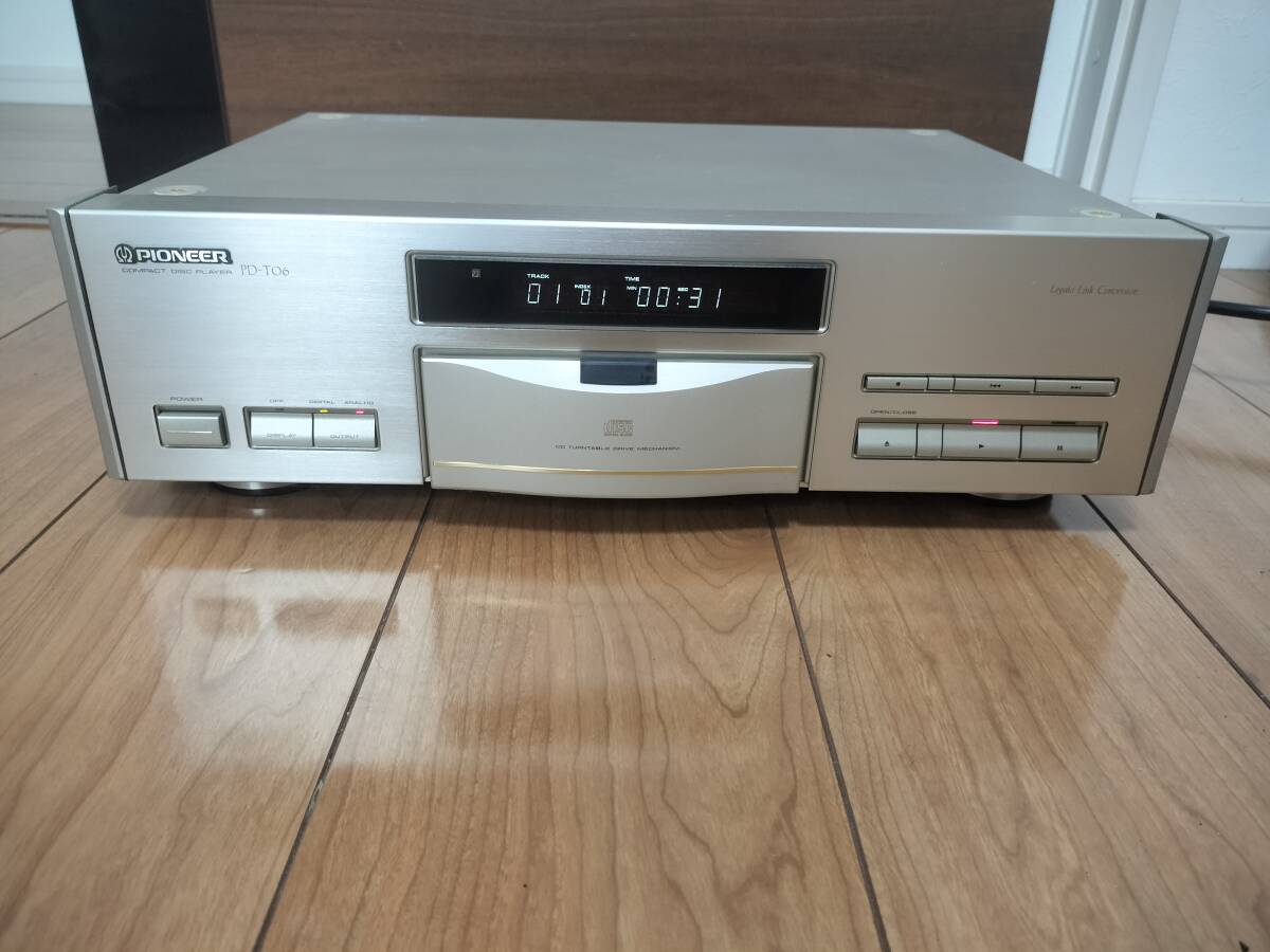 ☆★PIONEER パイオニア PD-T06 検索用PD-T04 PD-T05 PD-T07 PD-T09★☆ ターンテーブル式 CDプレーヤー CDデッキ 拍卖