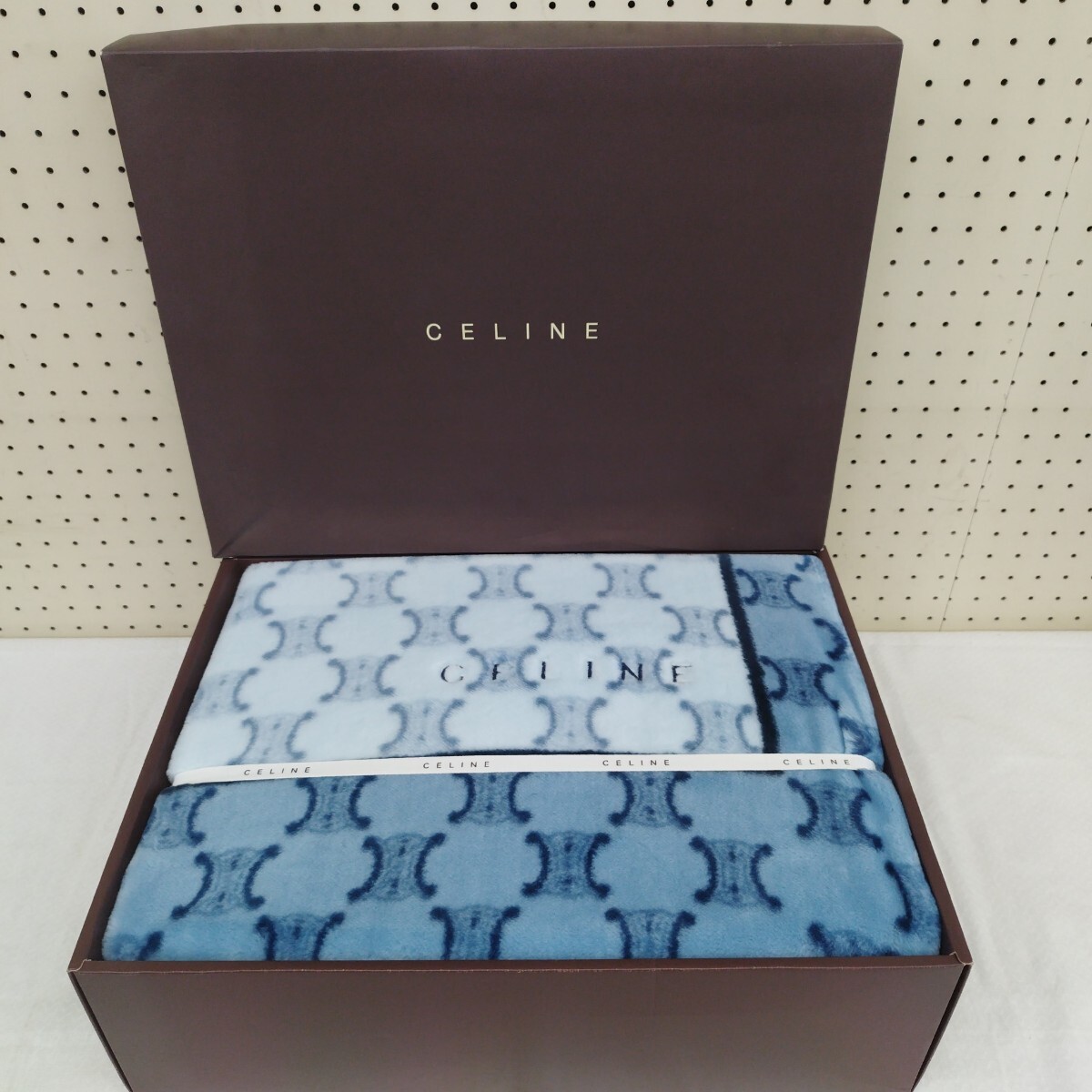 CELINE セリーヌ アクリルニューマイヤー毛布 毛布 寝具 シングル 西川産業 140×200拍卖