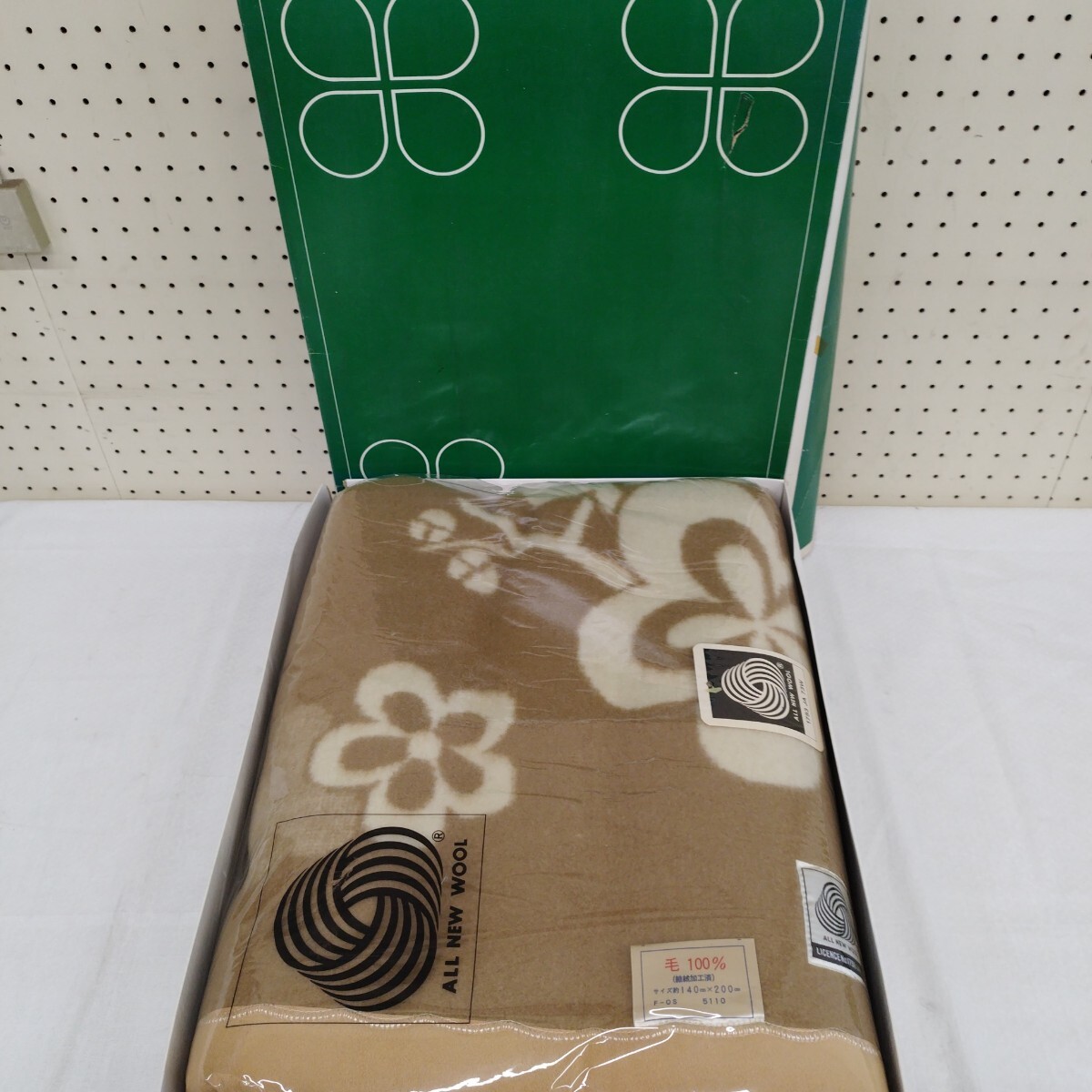 S 毛布 毛100% 寝具 シングル 140×200拍卖