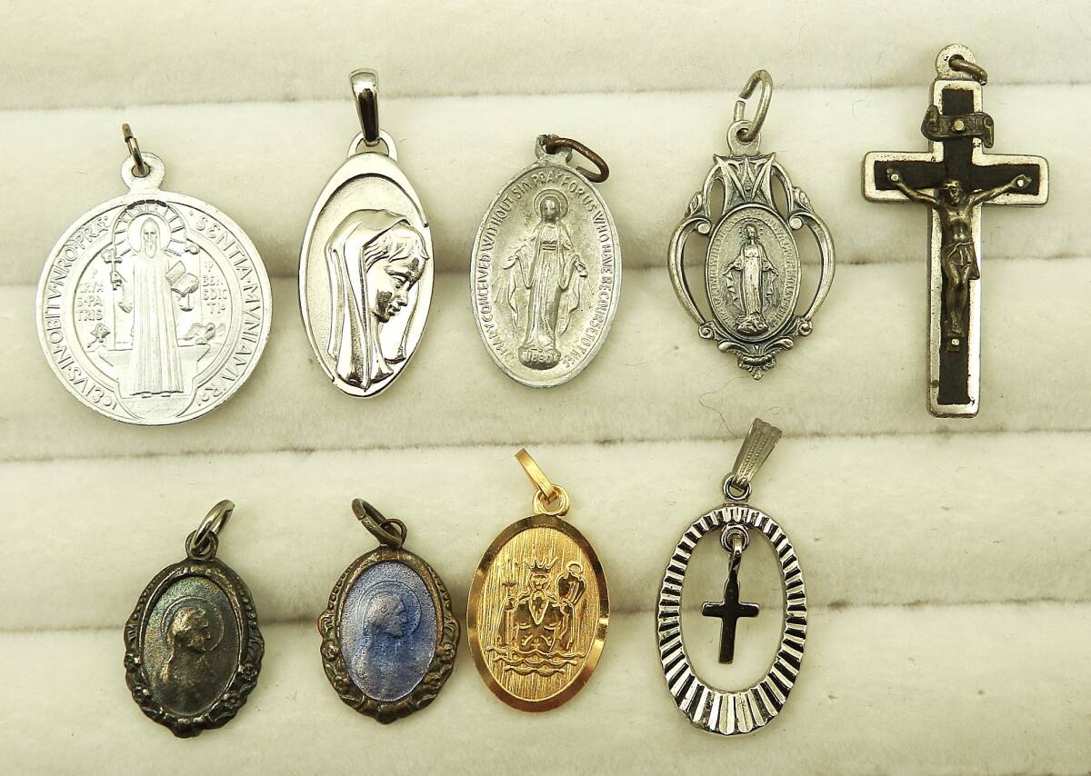 キリスト ロザリオ ペンダント・トップ まとめて 約17.7g 現状品 売り切り拍卖
