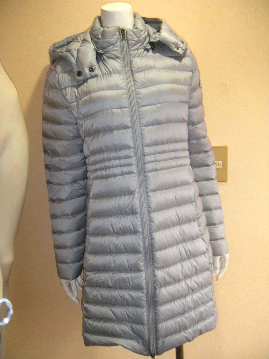 フランス発 ジョット ジャストオーバーザトップ J.O.T.T JUST OVER THE TOP レディース S ダウンジャケット コート グレー タ3660拍卖