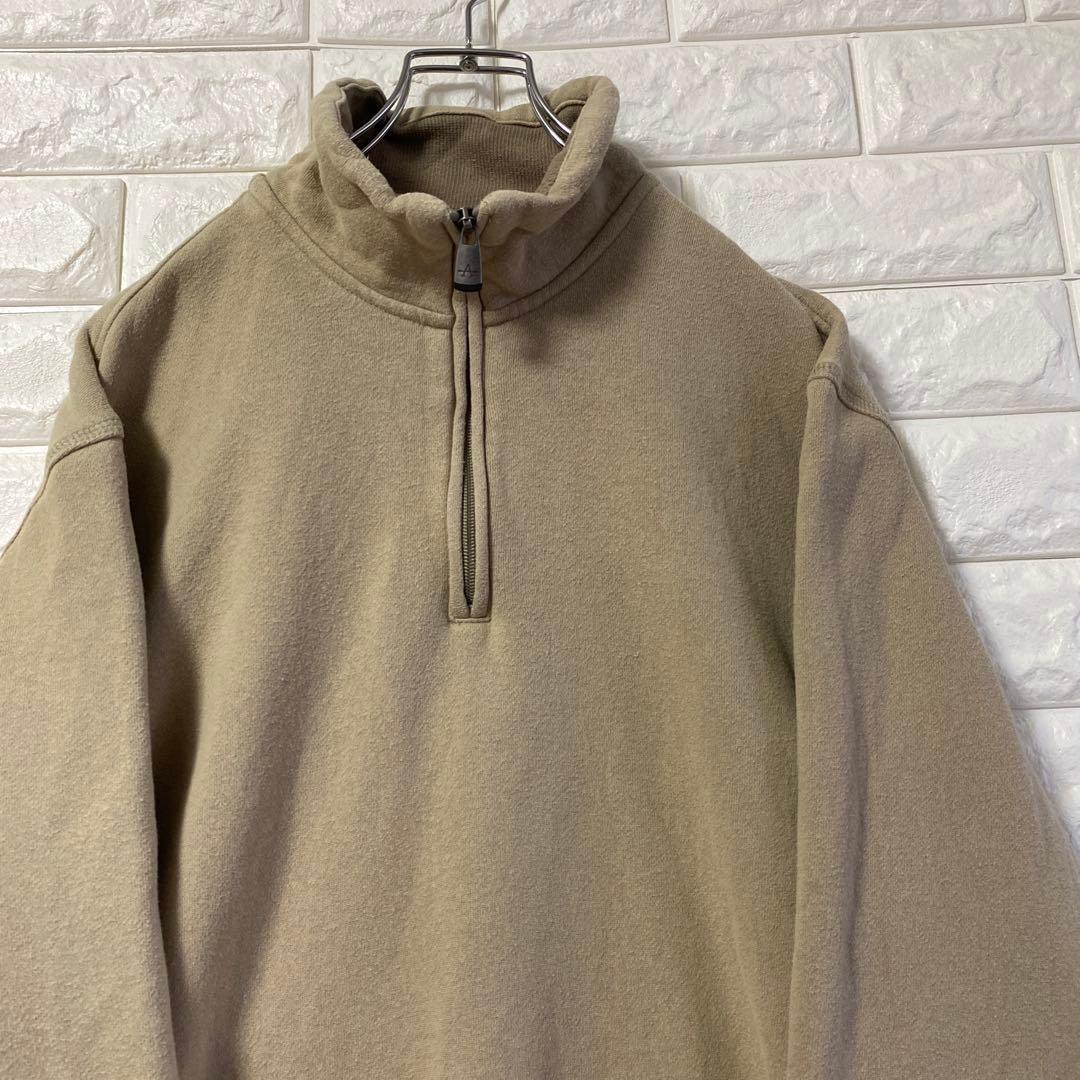 【00s】 ARROW アロー ハーフジップ スウェット M 4374拍卖