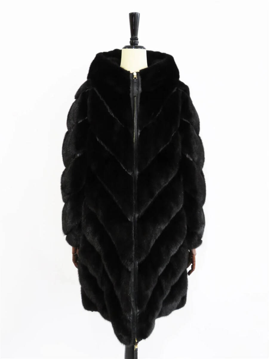 70570 その他ブランド YVES SALOMON ミンクダウンコート拍卖