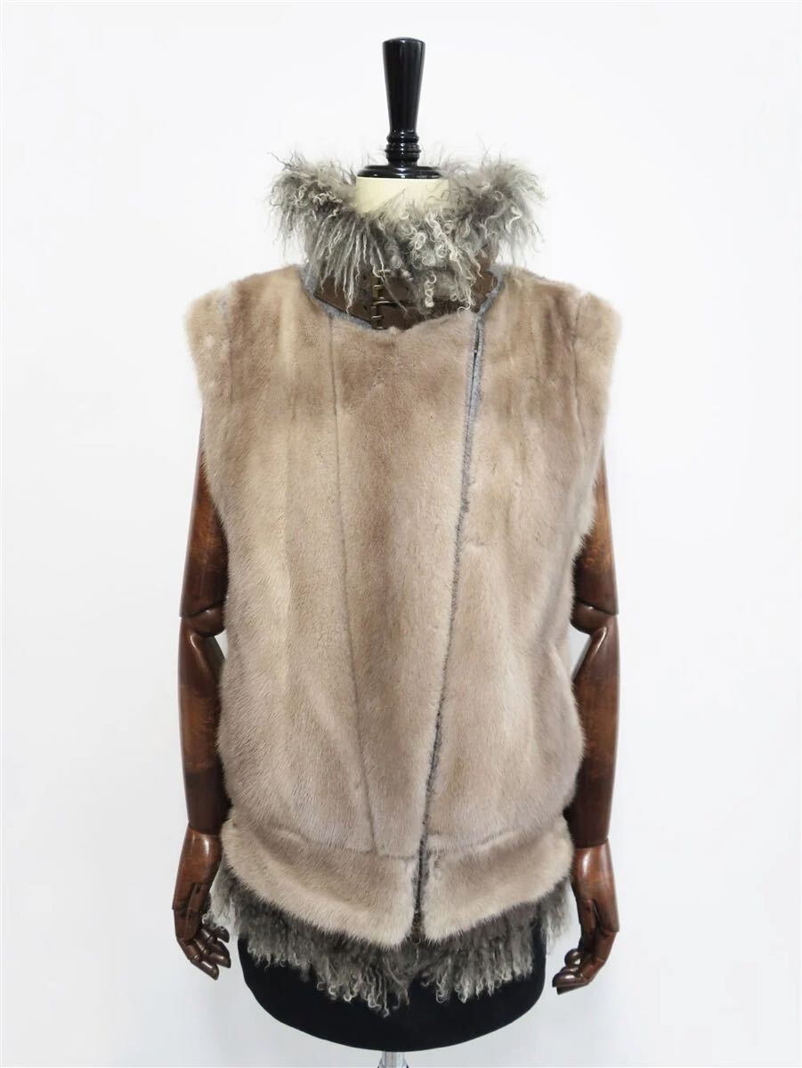 70821 Brunello Cucinelli / ブルネロ クチネリ ミンク カシミヤ ベスト拍卖