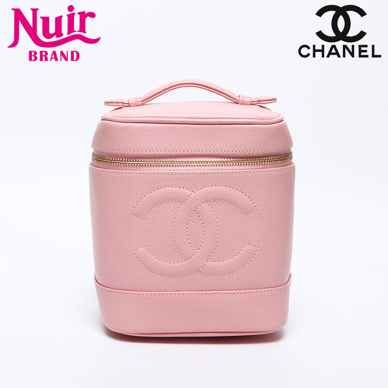 シャネル CHANEL ハンドバッグ 8番台 2003年~2004年 ココマーク バニティ キャビアスキン ピンク拍卖