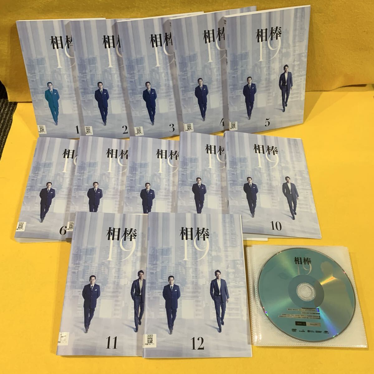 相棒19 / シーズン19 / season19 / DVD 全12巻 全巻セット 水谷豊 反町隆史 レンタル落ち拍卖