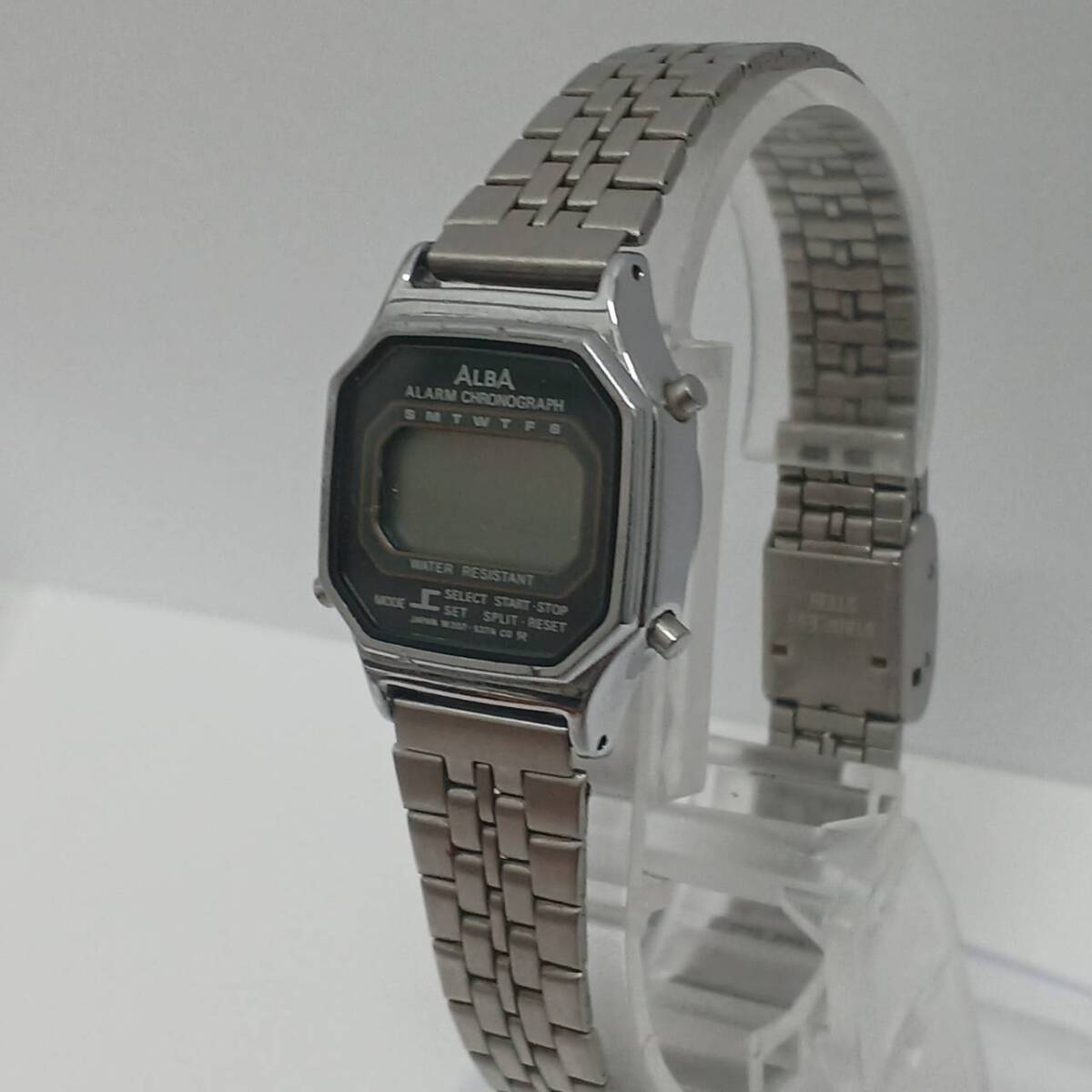 SEIKO セイコー ALBA アルバ W207-5060 腕時計 不動 ジャンク品 クオーツ デジタル 多機能 ヴィンテージ拍卖