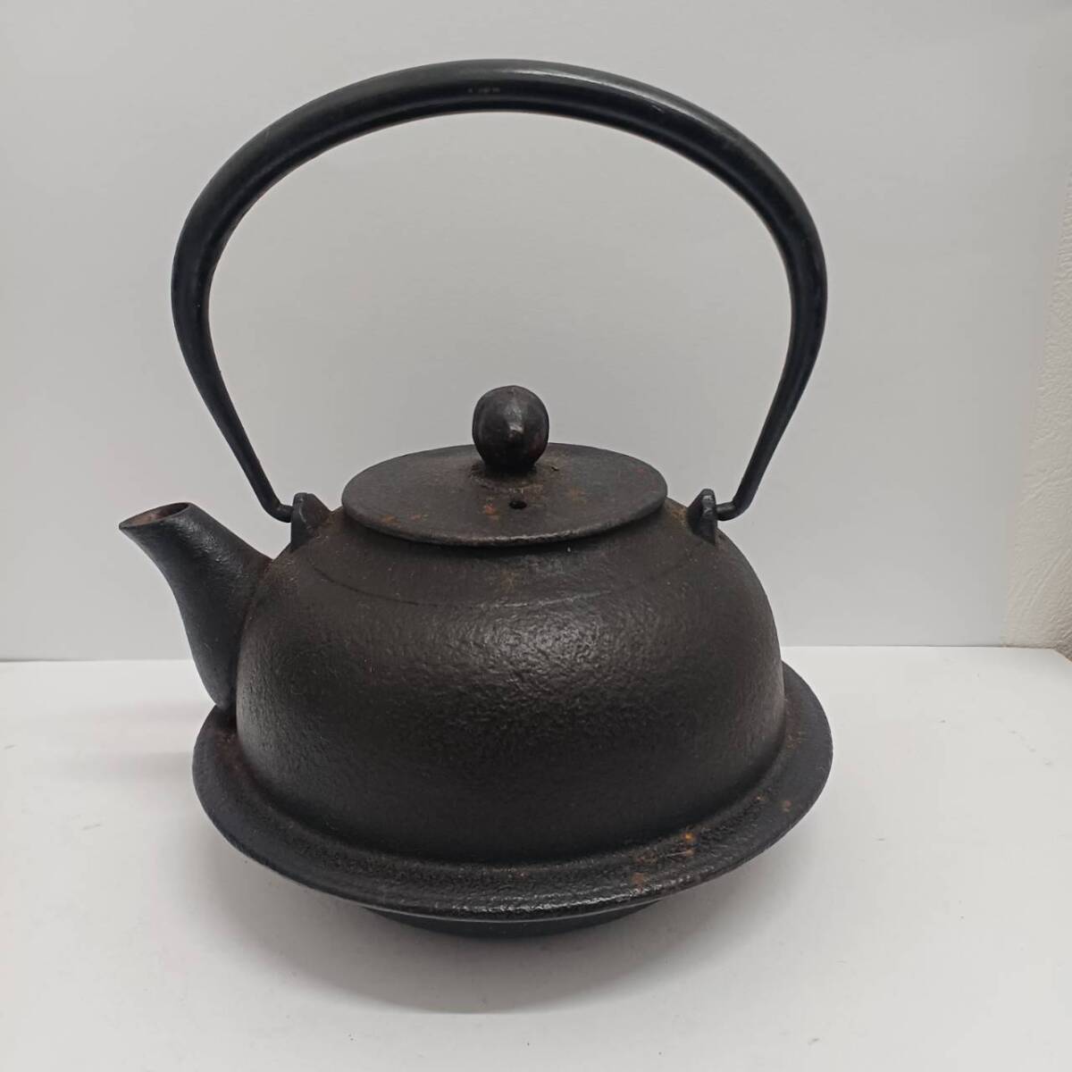 南部鉄器 丸善 鉄瓶 急須 中古品 小型 羽付き ヴィンテージ 拍卖