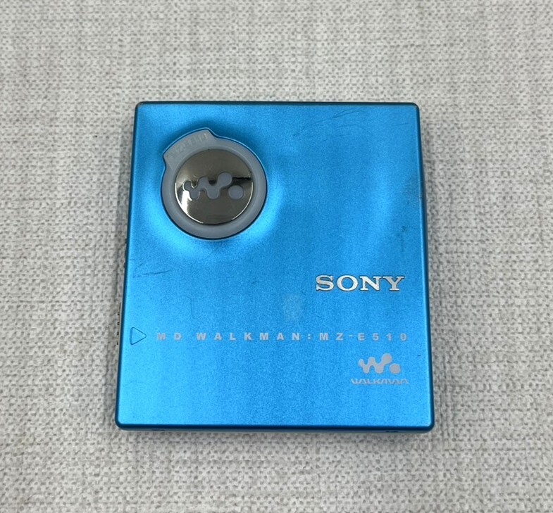 【S323】SONY/ソニー/MD WALKMAN/MDウォークマン/MZ-E510/ウォークマン/ポータブルMDプレーヤー/MD/プレーヤー/本体のみ/ゆうパケット可拍卖