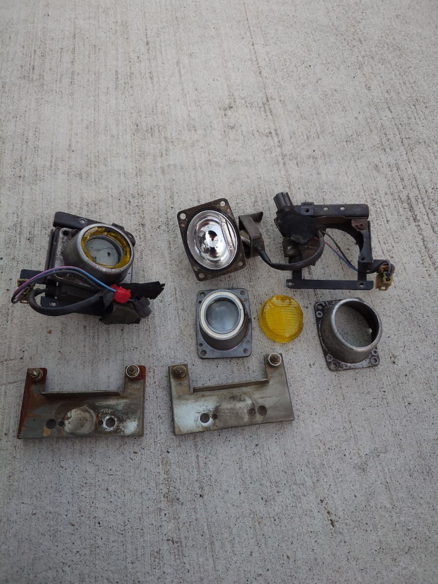 ホンダ ビート PP1 フォグランプ 無限バンパー用ステー付き ジャンク拍卖