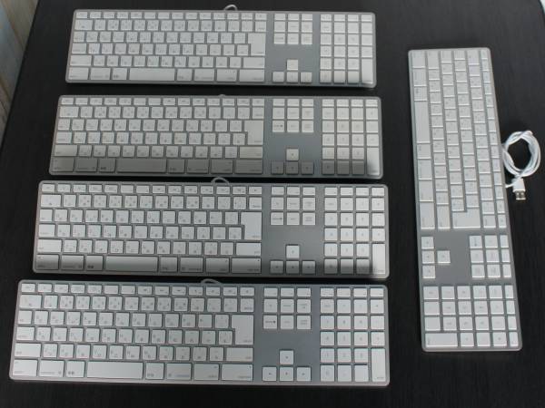 ★Apple アップル A1243 Mac マック 純正 USBキーボード★5台セット★拍卖