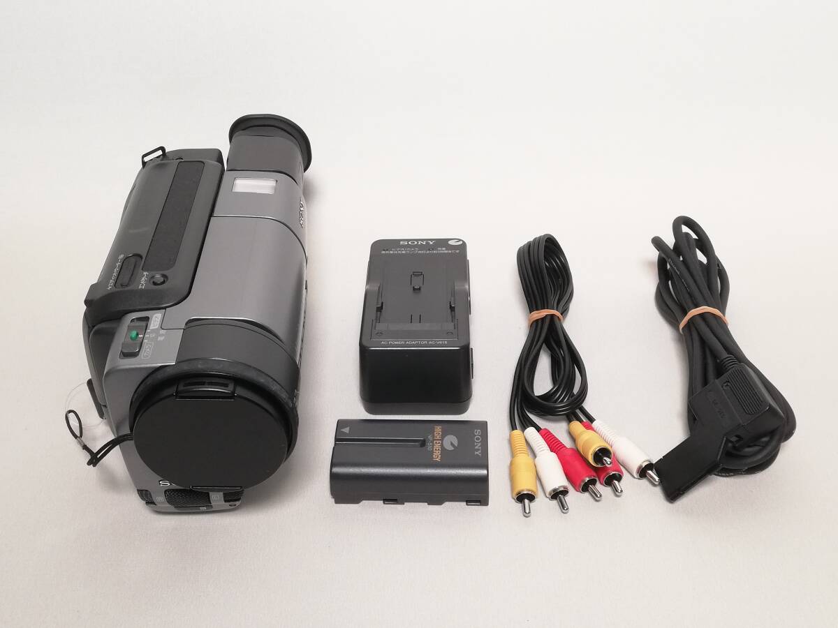 【録・再OK】Sony CCD-TR3000 Hi8 8mm ビデオカメラ拍卖