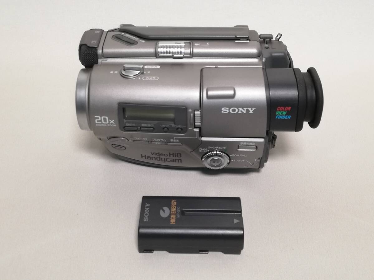 SONY ソニー デジタルビデオカメラ Handycam ハンディカム CCD-TR2拍卖