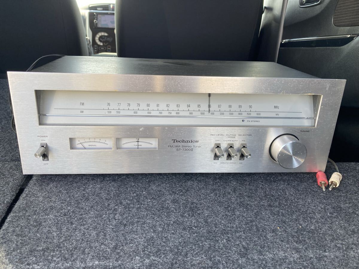 Technics テクニクス ステレオチューナー FM AM ST-7300Ⅱ拍卖