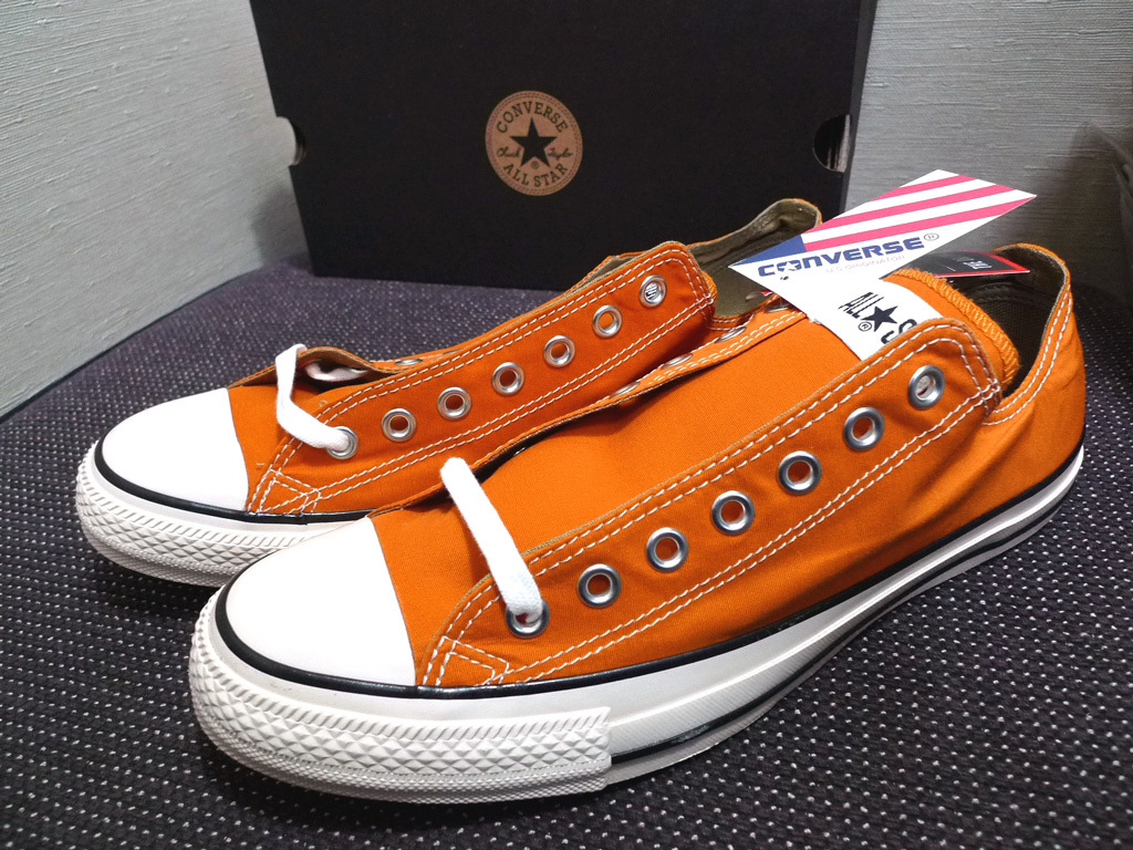 新品 CONVERSE ALL STAR US 64 MP OX 橙 オレンジ ORANGE US10.5 29cm 1SC735 U.S. ORIGINATOR オールスター コンバース拍卖