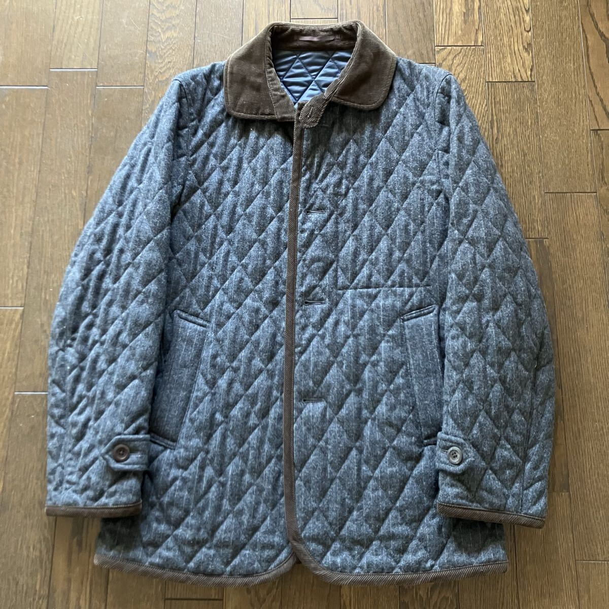 キルティングジャケット green label relaxing UNITED ARROWS グリーンレーベルリラクシング拍卖