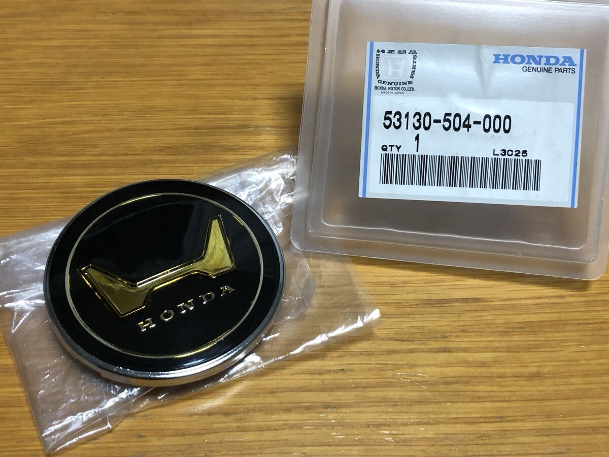 即決!! 純正 ハンドル センターエンブレム 新品 ステアリング エンブレム センターエンブレム / ホンダ HONDA S500 S600 S800 S800M拍卖