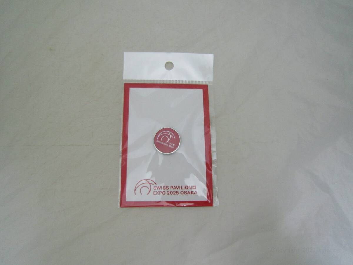 EXPO2025 大阪・関西万博 スイスパビリオン ピンバッジ [klh拍卖