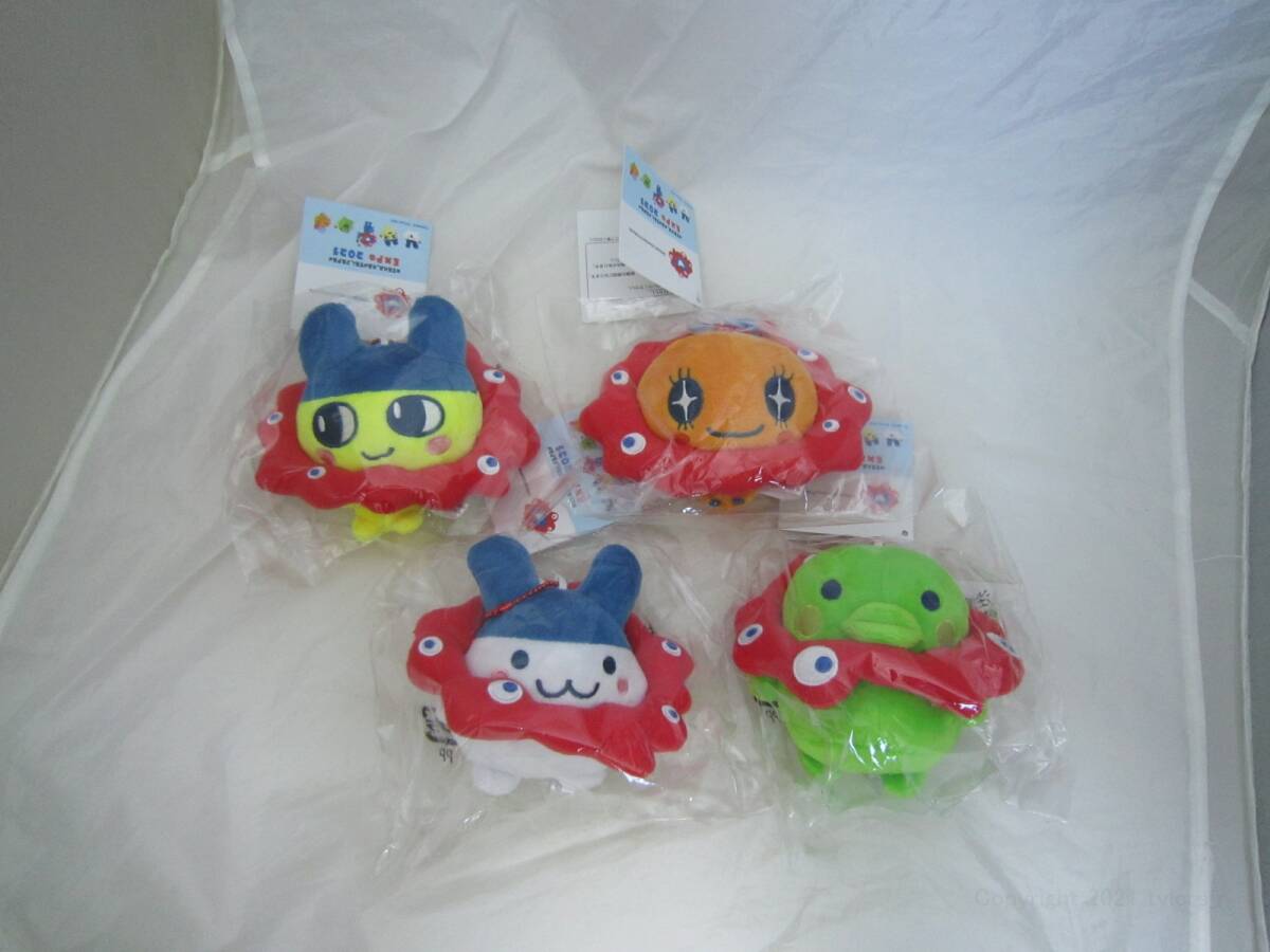 EXPO2025 大阪・関西万博 ミャクミャク たまごっち マスコット 全4種セット まめっち めめっち みみっち くちばっち ぬいぐるみ [koe拍卖