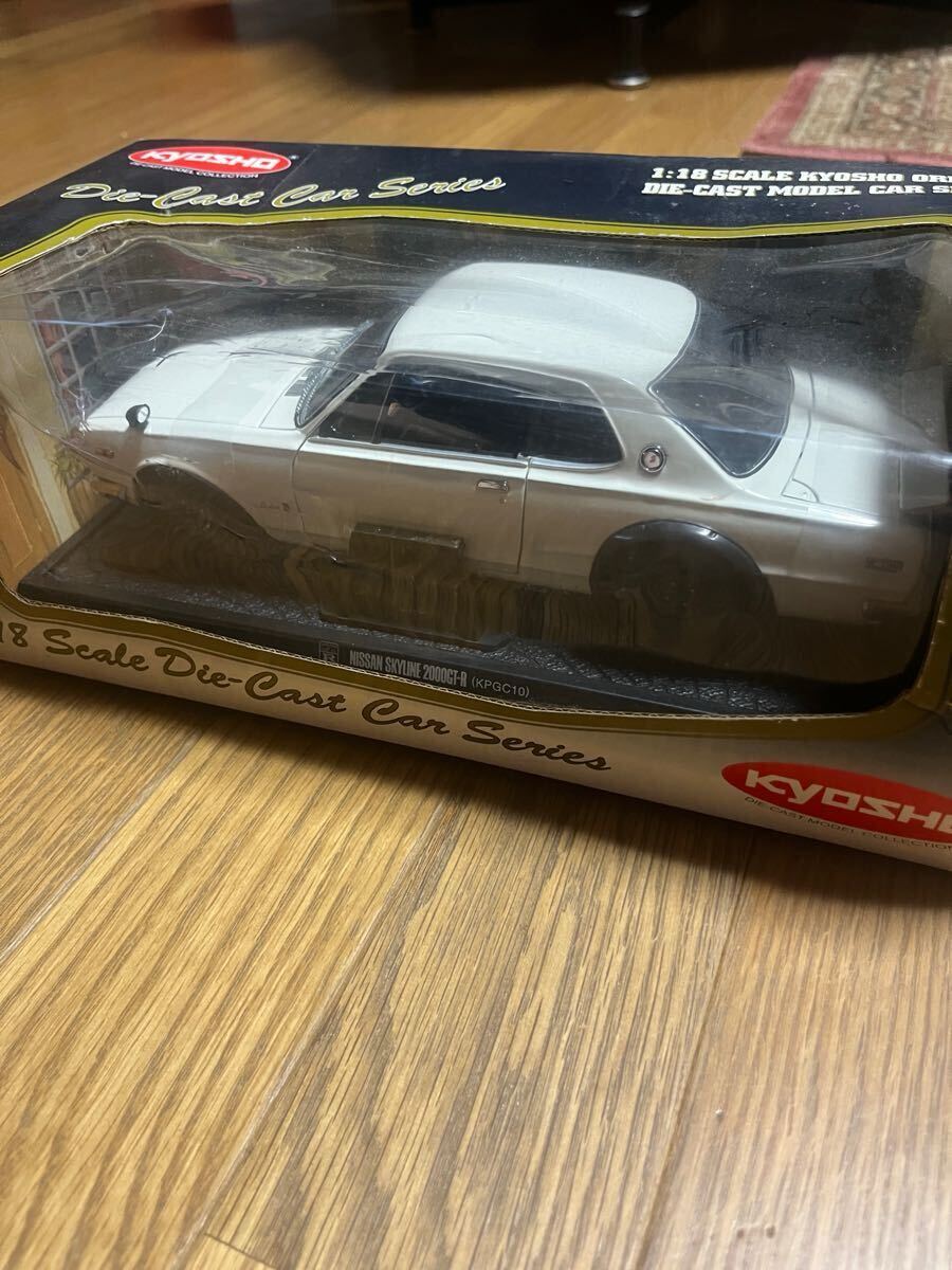 ★希少★ 京商1:18 DIE-CASTMODEL NISSAN SKYLINE2000GT-R スカイライン ニッサン 日産 ハコスカ KYOSHO GTR KPGC10 拍卖