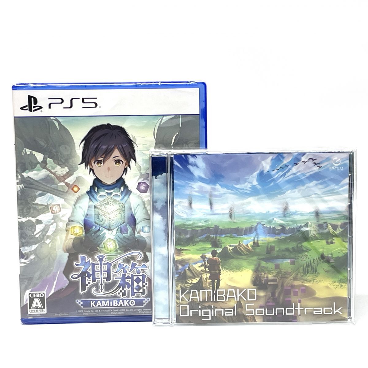 tu050 【未開封】 PlayStation5 PS5 ソフト 神箱 KAMiBAKO Mythology of Cube サウンドトラックCD付属 【津山店】拍卖