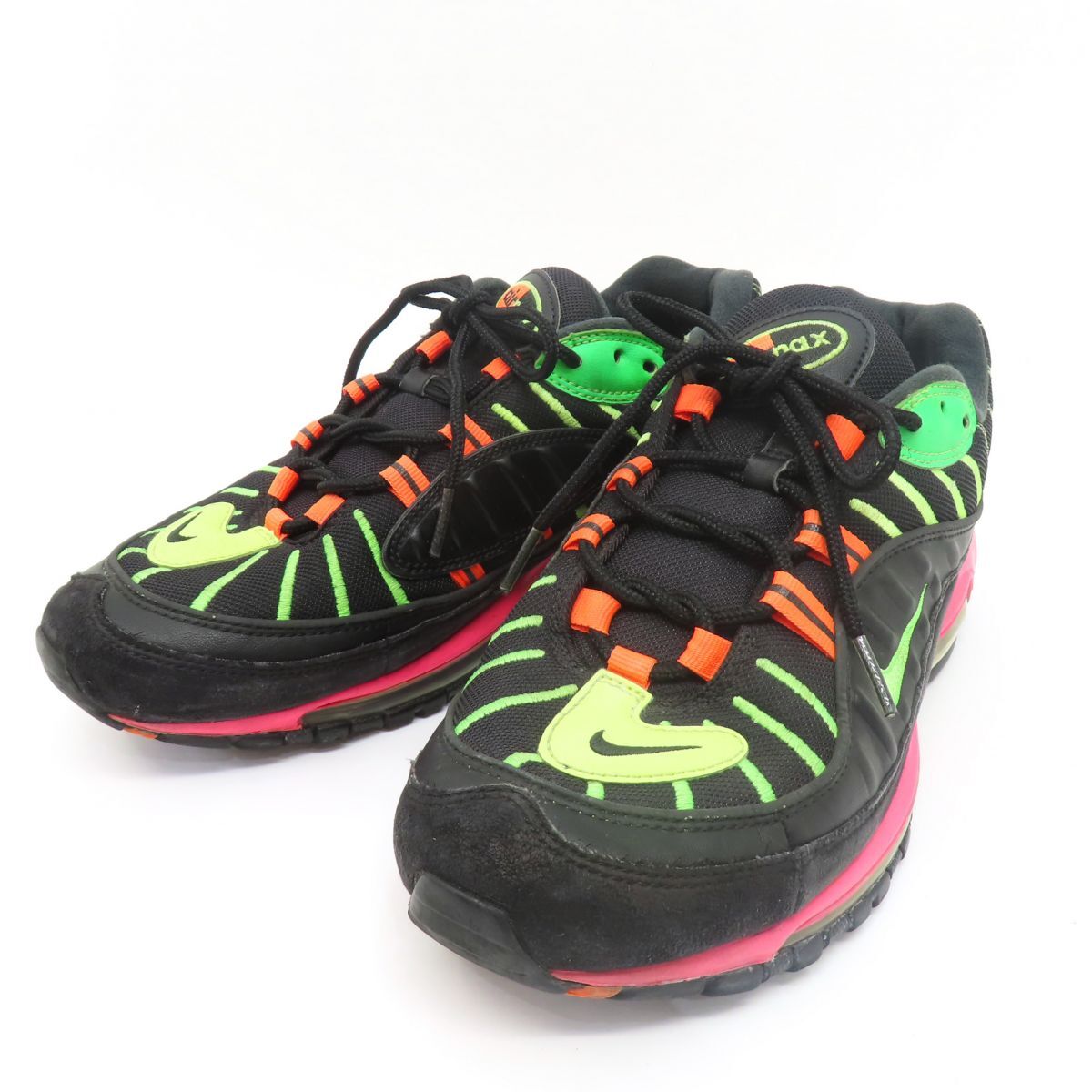 153 NIKE AIRMAX 98 ナイキ エアマックス CL2291-083 US8.5 26.5cm 箱無 ※中古拍卖