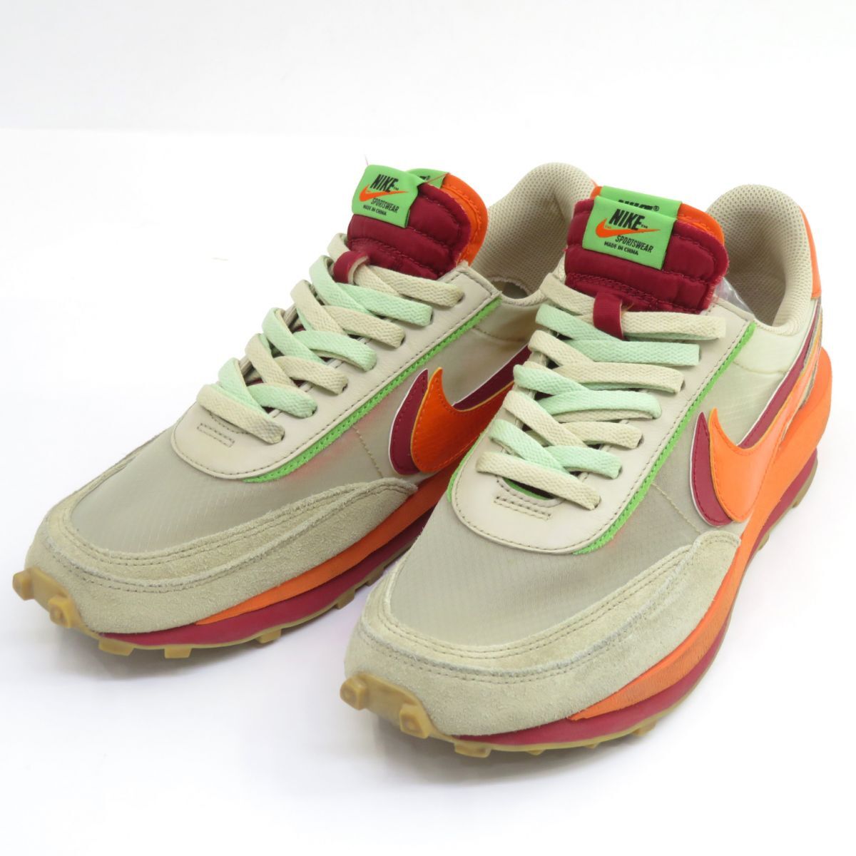 153 NIKE × sacai × CLOT ナイキ サカイ クロット LD WAFFLE ワッフル DH1347-100 US10 28cm 箱無 ※中古拍卖