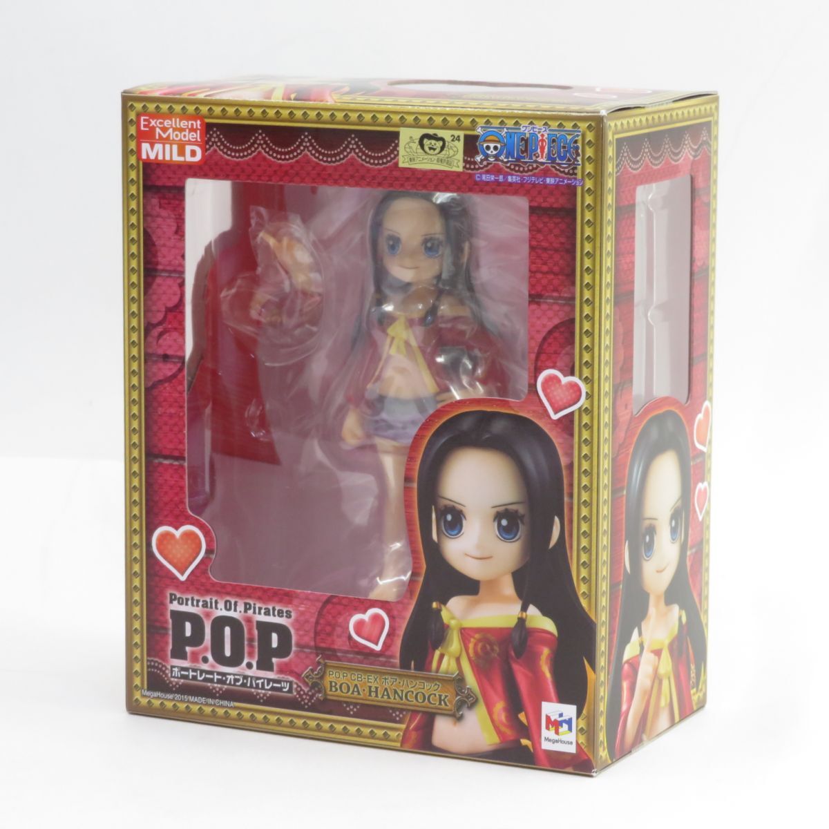 061 【未開封】メガハウス エクセレントモデルMILD P.O.P ワンピース CB-EX ボア・ハンコック フィギュア拍卖