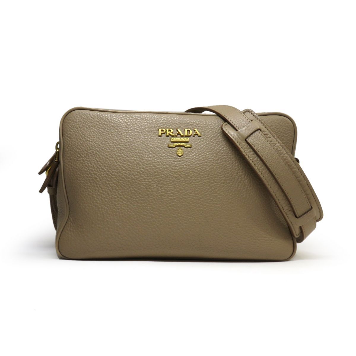 PRADA プラダ VITELLO PHENIX ヴィッテロ ショルダーバッグ カメラバッグ 1BH079 カメオピンク拍卖