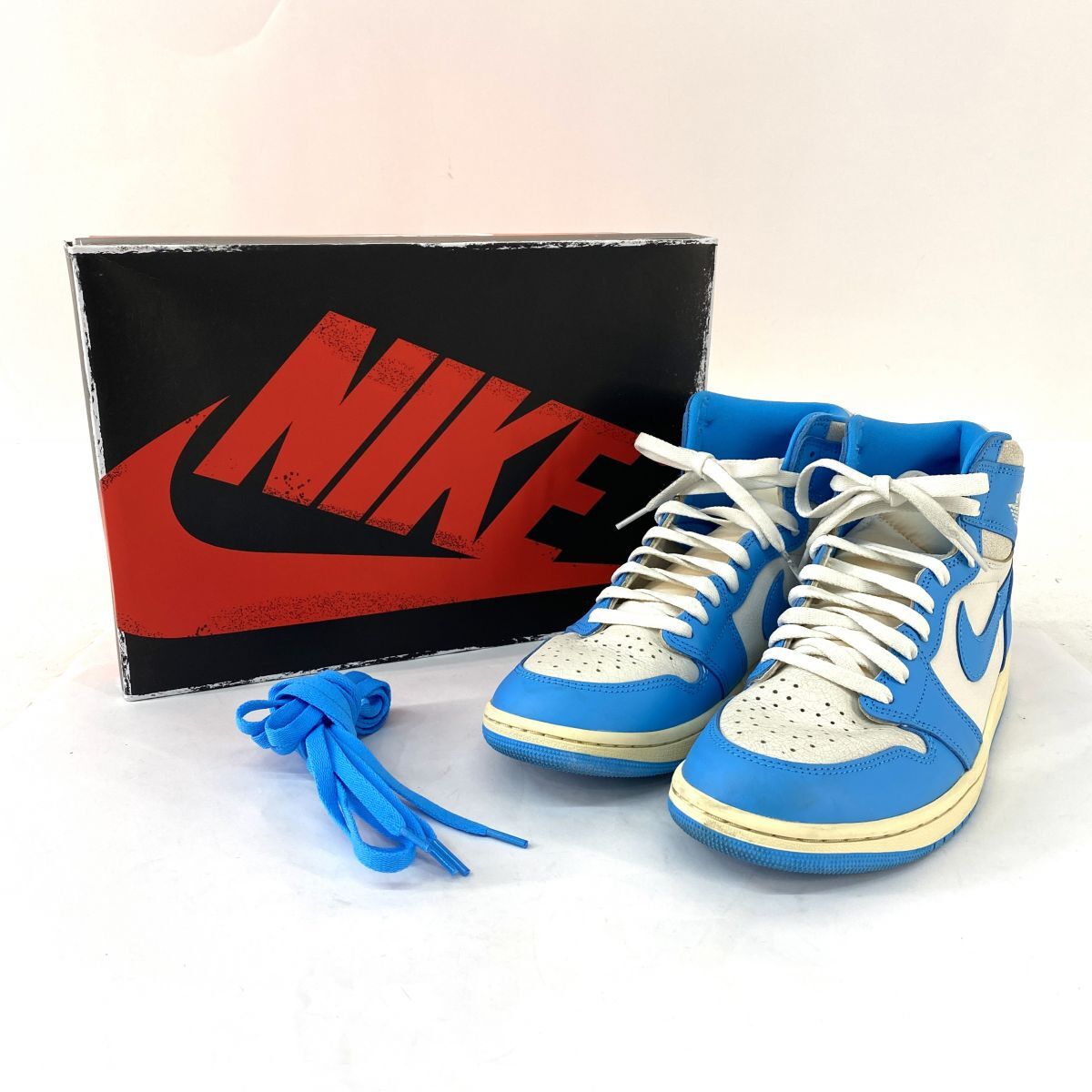 153s NIKE ナイキ AIR JORDAN 1 RETRO HIGH OG エア ジョーダン レトロ ハイ オリジナル DZ5485-402 US10 28cm 箱有 ※中古拍卖