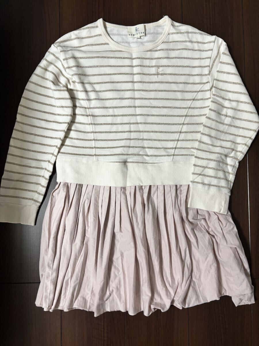 組曲 キッズ 長袖 ワンピース 140㎝ 女の子拍卖