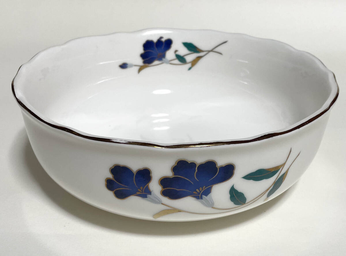 金縁 深皿 花柄 陶磁器 拍卖