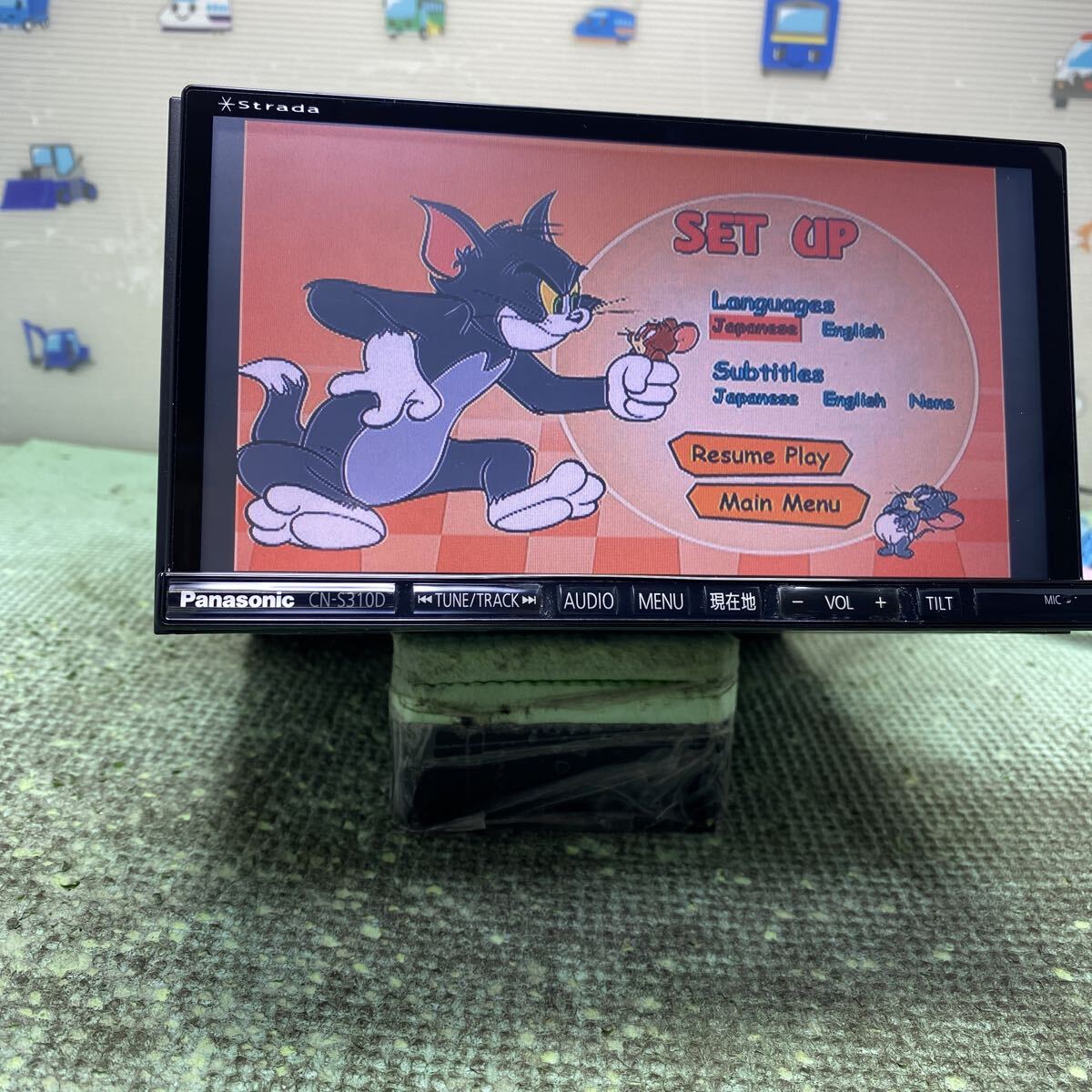 ★保証付動作★ Panasonic メモリーナビ CN-S310D★フルセグTV/CD/DVD/AM/FM/Bluetooth拍卖