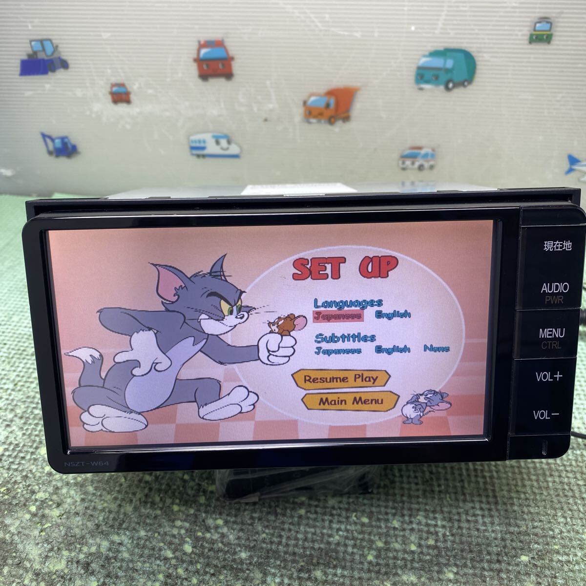 ★保証付動作★トヨタ純正 NSZT-W64 ★フルセグTV/CD/DVD/Bluetooth/AM/FM:拍卖