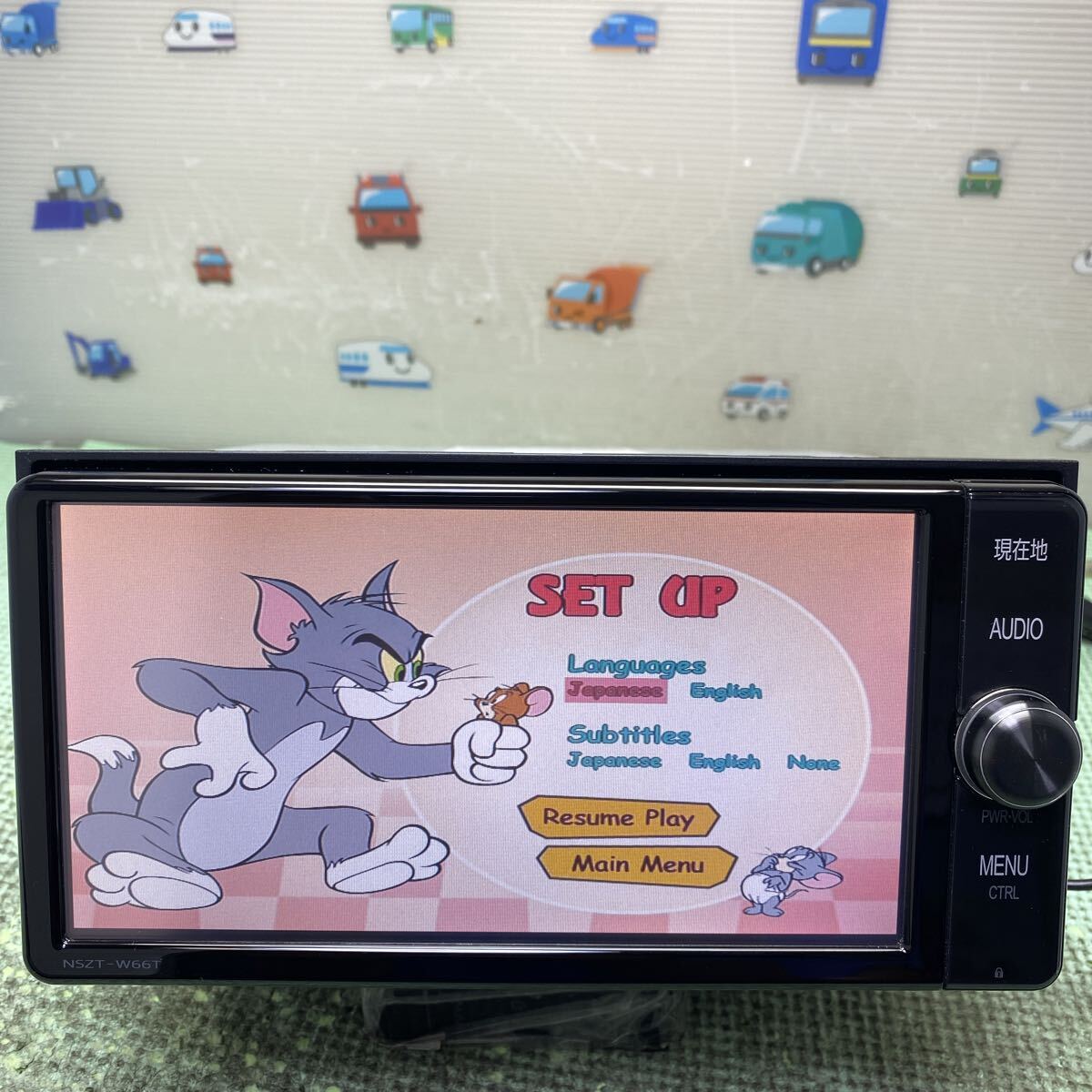 ★保証付動作★トヨタ純正★NSZT-W66T★Bluetooth/CD/1DVD/WMA:MP3 SD フルセグ拍卖