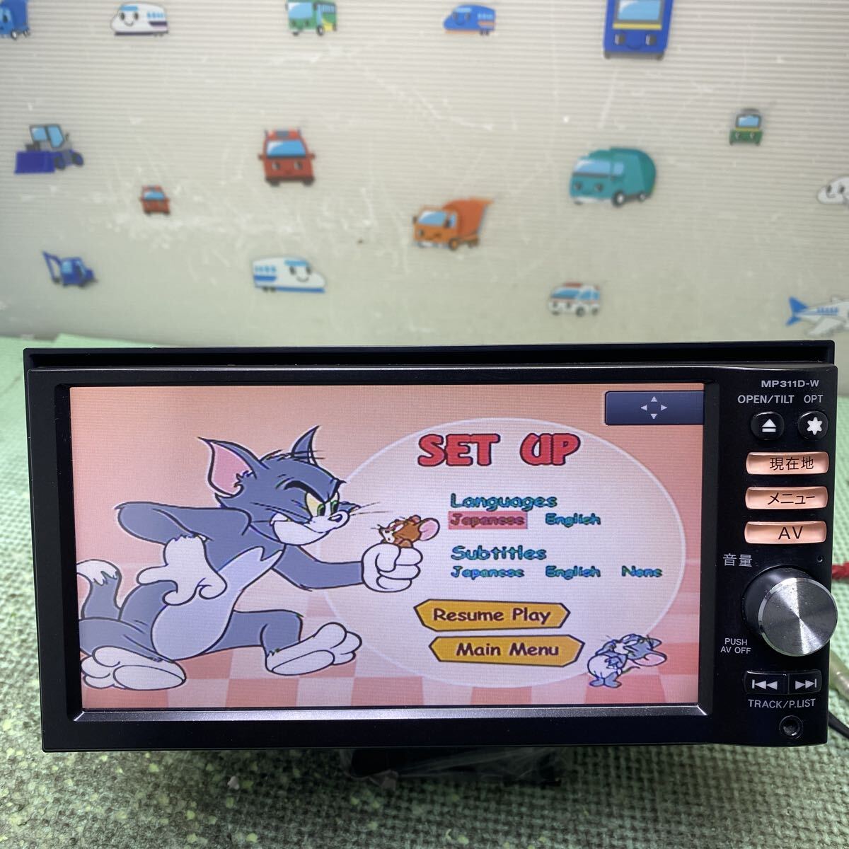 ★保証付動作★日産純正 MP311D-W★地デジ フルセグ/Bluetooth/CD/DVD拍卖