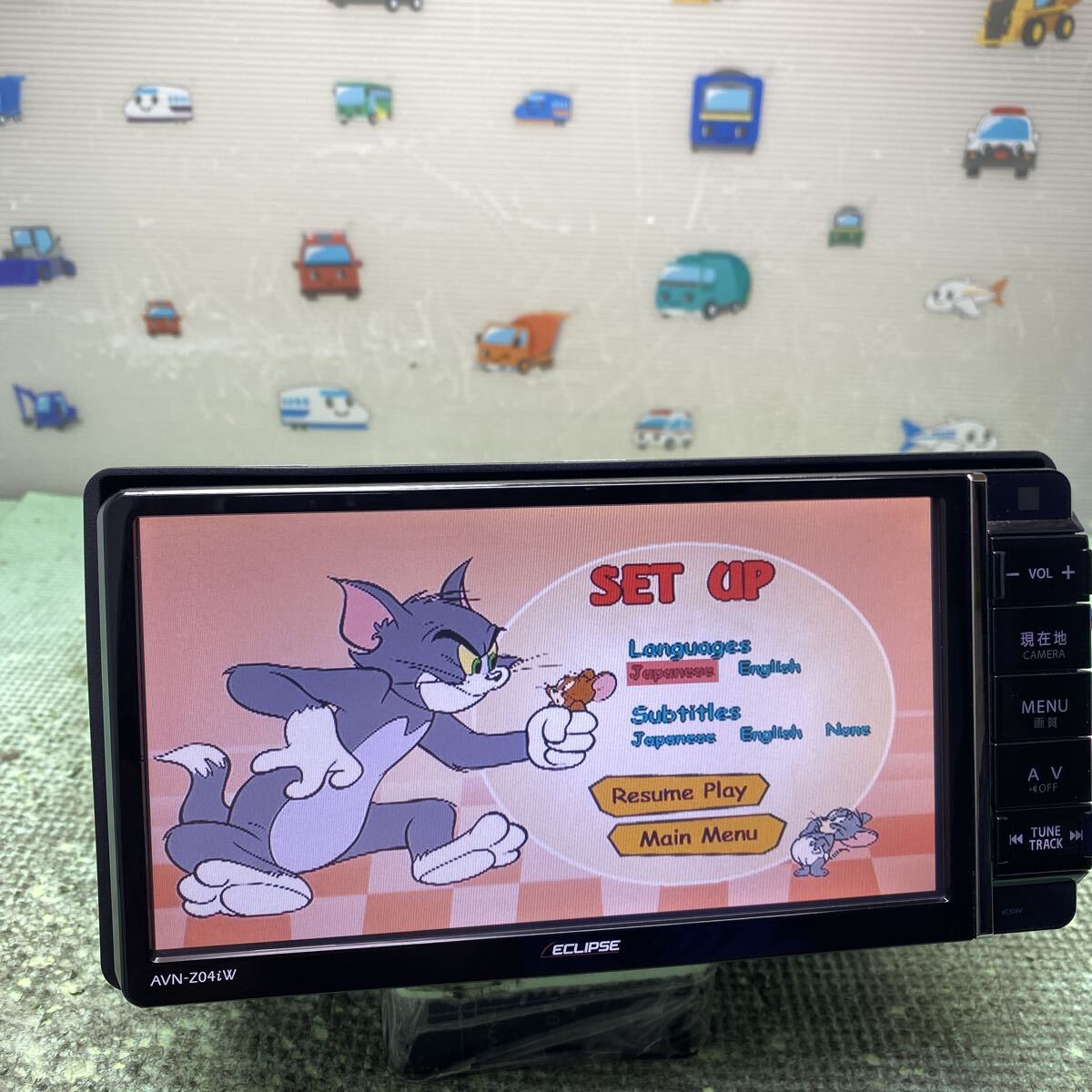 ★保証付動作★イクリプス メモリーナビ AVN-Z04iW★4×4フルセグTV/Bluetooth/DVD/SD/CD拍卖